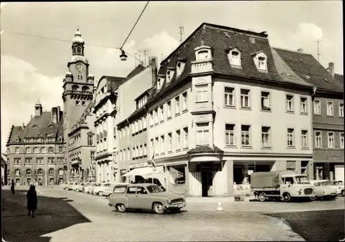 Ak Döbeln in Sachsen, Roter Platz