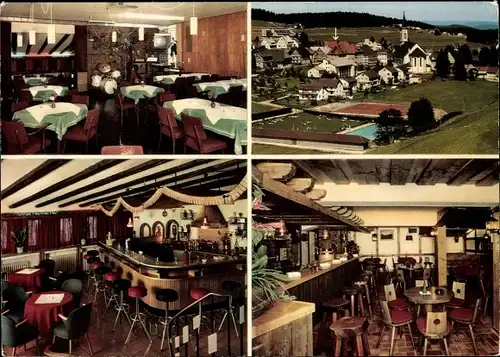 Ak Schönwald im Schwarzwald, Gasthof Pension Landpost