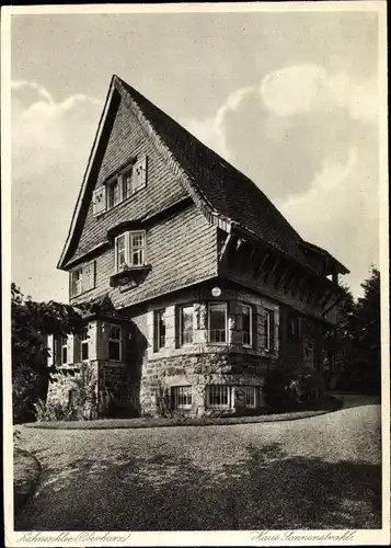 Ak Hahnenklee Bockswiese Goslar im Harz, Haus Sonnenstrahl