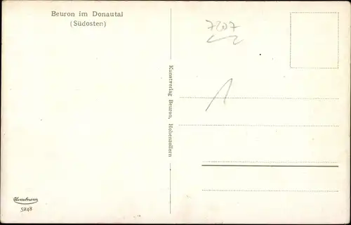 Ak Beuron an der Donau Württemberg, Panorama