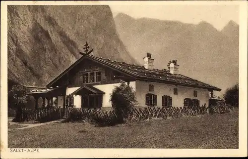 Ak Berchtesgaden in Oberbayern, Salet-Alpe