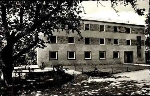 Ak Niederalteich in Niederbayern, Abtei, Blick auf das St. Gunther Haus