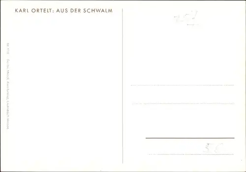 Künstler Ak Ortelt, Karl, Schwälmer Tracht, Mutter mit Kind