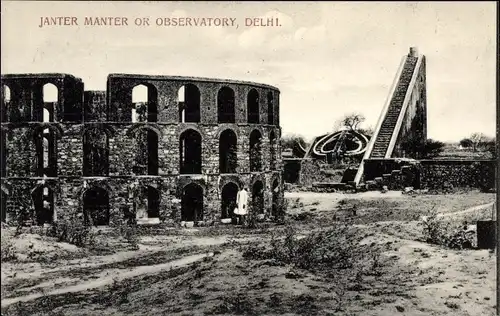 Ak Delhi Indien, Jantar Manter or Observatory