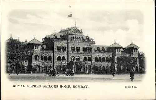 Ak Mumbai Bombay Indien, Royal Alfred Sailors Home
