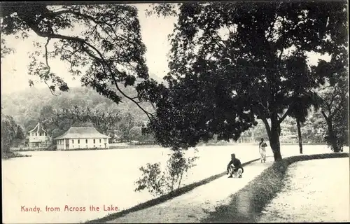 Ak Kandy Sri Lanka Ceylon, from Across the Lake