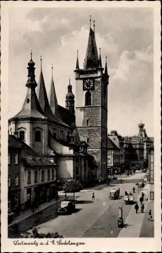 Ak Litoměřice Leitmeritz Region Aussig, Sudetengau