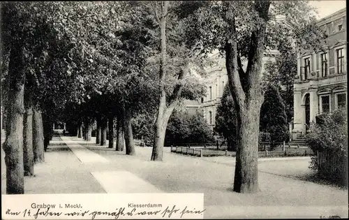 Ak Grabow in Mecklenburg, Kiesserdamm