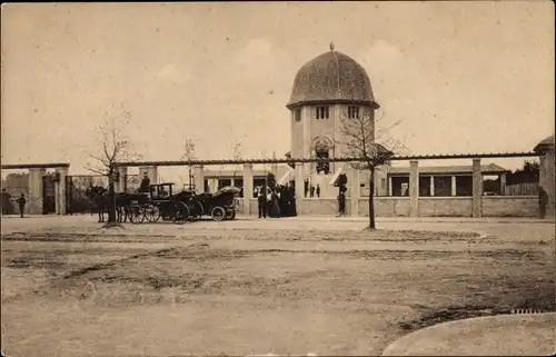 Ak Dessau in Sachsen Anhalt, das Krematorium