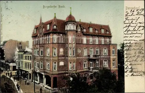 Ak Hamburg Bergedorf, Bank