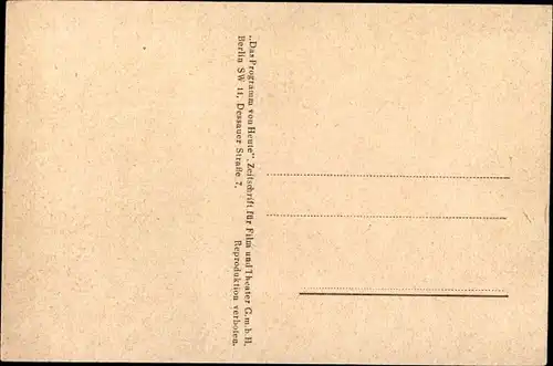 Ak Schauspielerin Winnie Markus, Portrait