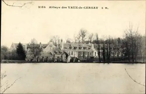 Ak Cernay la Ville Yvelines, Abbaye des Vaux de Cernay