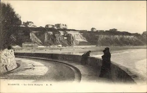 Ak Biarritz Pyrénées Atlantiques, La Cote Basque