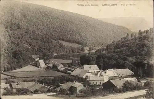 Ak Linchamps Ardennes, Vue generale, Vallee de la Semoy