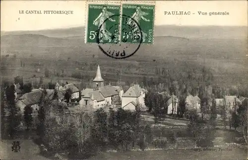 Ak Paulhac Haute Garonne, Vue generale