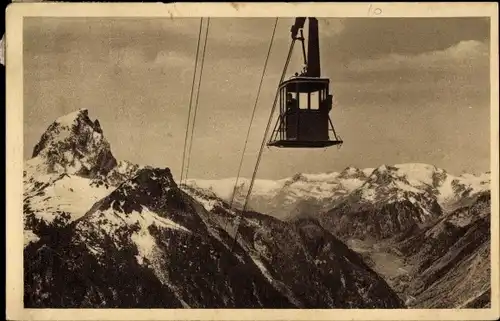 Ak Pyrénées-Atlantiques, Pic du Midi d’Ossau, Seilbahn