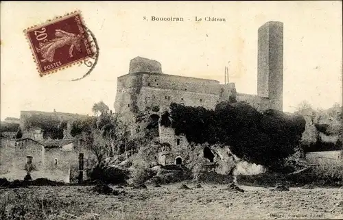 Ak Boucoiran Gard, Le Chateau