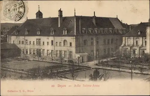 Ak Dijon Côte d'Or, Asile Sainte Anne