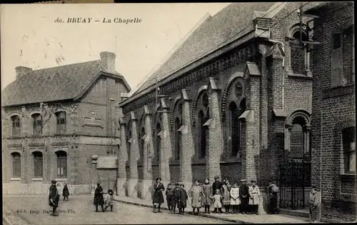 Ak Bruay la Buissière Pas de Calais, La Chapelle