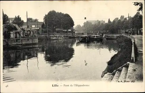 Ak Lille Nord, Pont de l'Hippodrome