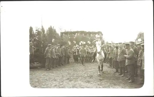 Foto Ak Rogatschi b. Baranawitschy Baranowitschi Weißrussland, Inf. Regt. 219, Sportfest Ostern 1916