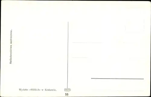 Künstler Ak Sieniawska, Z., Bogini nieznana