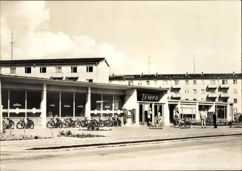 Ak Guben in der Niederlausitz, Kaufhalle Tempo