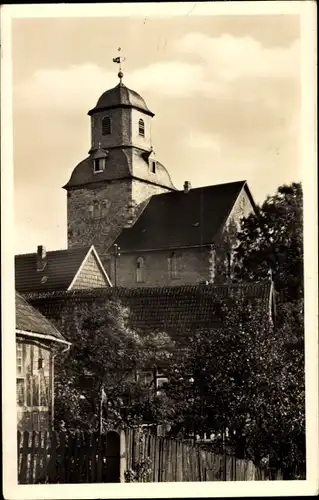 Ak Hohenkirchen Espenau in Hessen, Ev. Kirche