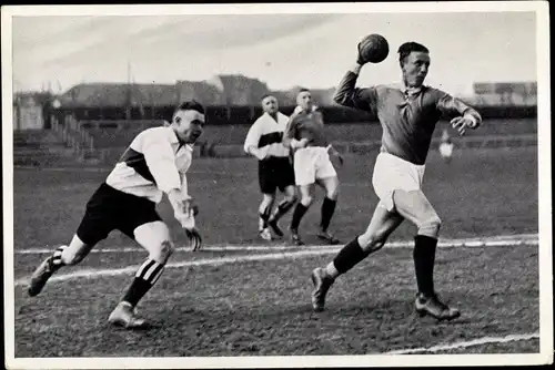 Sammelbild Olympia 1936, Deutsche Meisterschaft im Handball