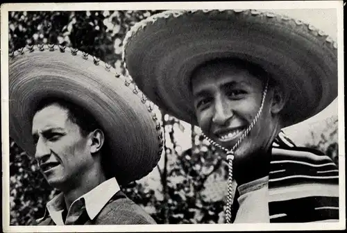 Sammelbild Olympia 1936, Mexikanische Basketballspieler