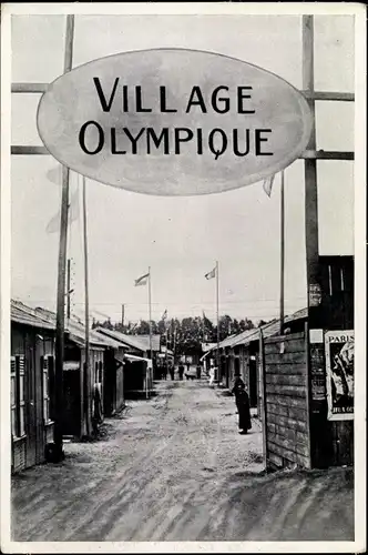 Sammelbild Olympia 1936, Olympisches Dorf von 1924