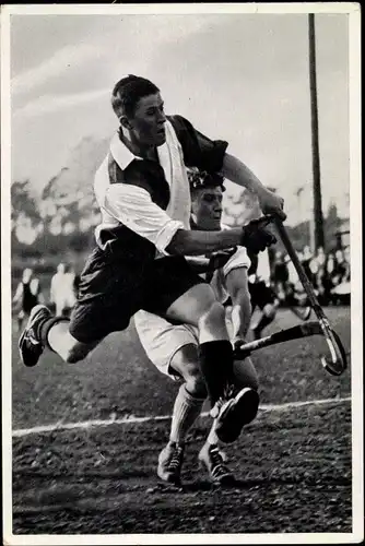 Sammelbild Olympia 1936, Hockeyspiel, Kurt Weiß