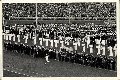 Sammelbild Olympia 1936, Olympia Fackelllauf