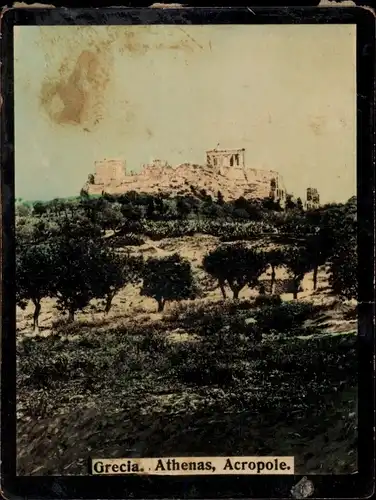 Foto Athen Griechenland, Blick zur Akropolis