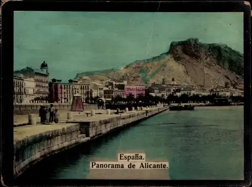 Foto Alicante Valencia Spanien, Panorama der Stadt