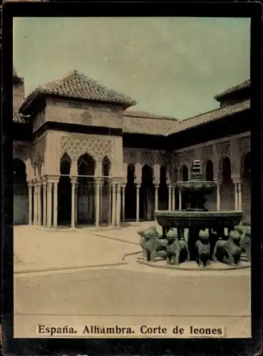 Foto Granada Andalusien Spanien, Alhambra, Corte de leones