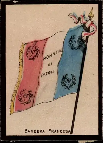Foto Frankreich, Bandera de la Nacion