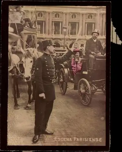 Foto Paris Frankreich, Straßenszene