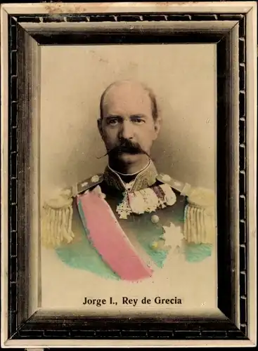 Foto Griechenland, Jorge I, König Georg I