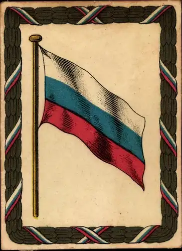 Foto Russland, Bandera de la Nacion, Landesflagge
