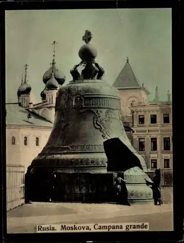 Foto Moskau Russland, Campana grande, Glocke