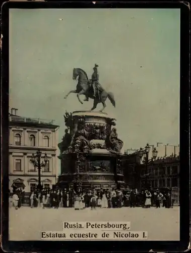 Foto Sankt Petersburg Russland, Estatua ecuestre de Nicolao I