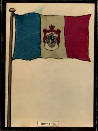 Foto Rumänien, Bandera de la Nacion, Landesflagge