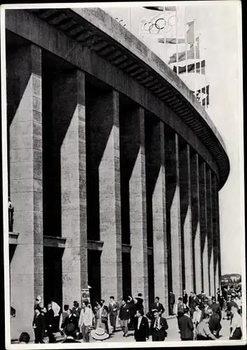 Sammelbild Olympia 1936, Olympiastadion