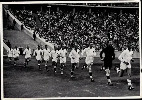 Sammelbild Olympia 1936, Deutsche Handball Nationalmannschaft