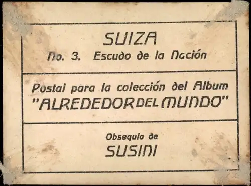 Foto Schweiz, Escudo de la Nacion, Wappen