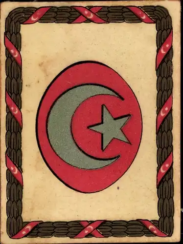Foto Türkei, Escudo de la Nacion, Wappen
