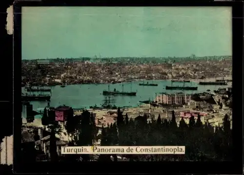 Foto Konstantinopel Istanbul Türkei, Panorama der Stadt