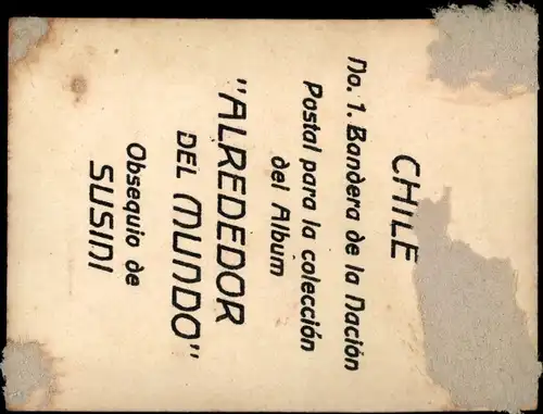 Foto Chile, Bandera de la Nacion, Landesflagge