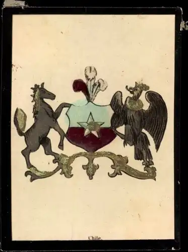 Foto Chile, Escudo de la Nacion, Wappen